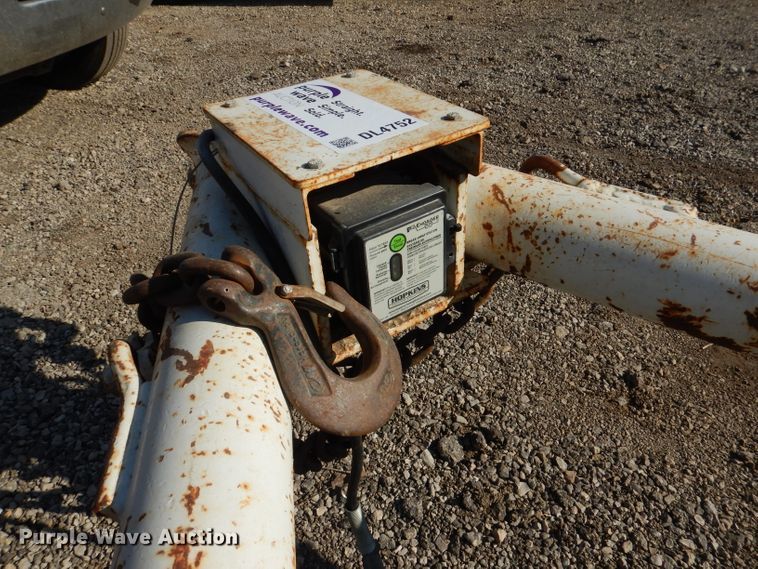 image for item DL4752 1986 Hogg And Davis P120  reel trailer