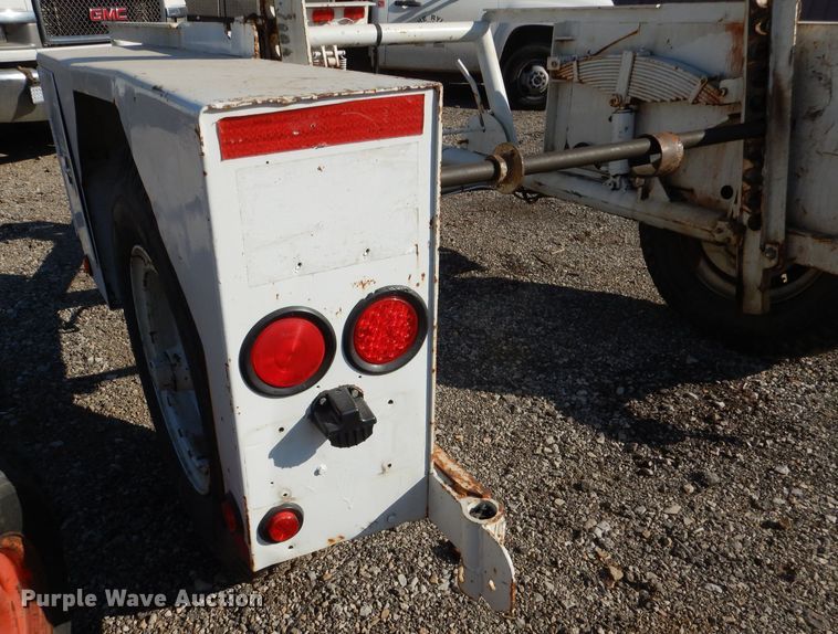 image for item DL4752 1986 Hogg And Davis P120  reel trailer