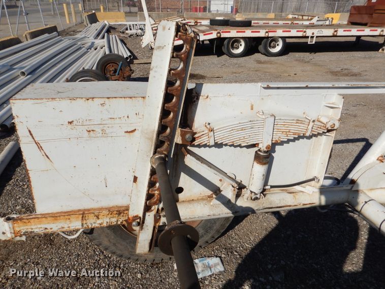 image for item DL4752 1986 Hogg And Davis P120  reel trailer