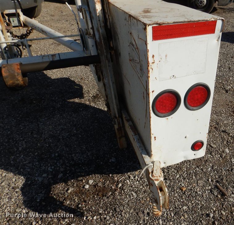 image for item DL4752 1986 Hogg And Davis P120  reel trailer