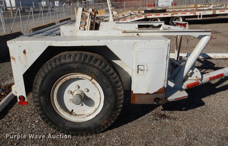 image for item DL4752 1986 Hogg And Davis P120  reel trailer