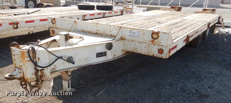 image for item DL4753 1999 Talbert AC10  equipment trailer