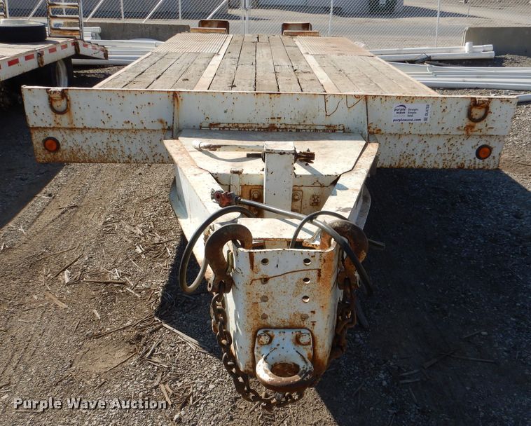 image for item DL4753 1999 Talbert AC10  equipment trailer