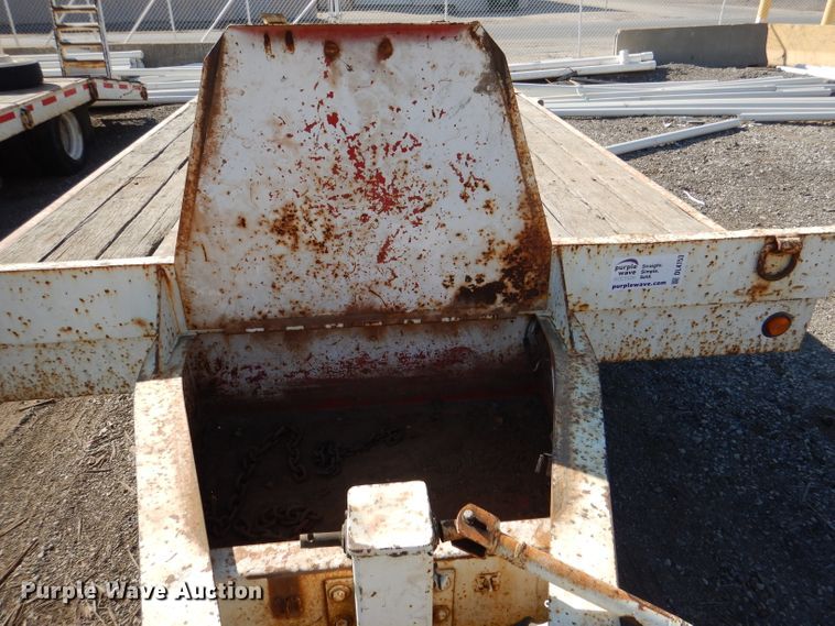 image for item DL4753 1999 Talbert AC10  equipment trailer