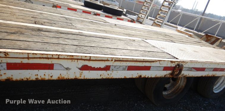 image for item DL4753 1999 Talbert AC10  equipment trailer