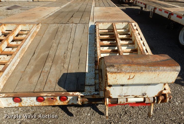 image for item DL4753 1999 Talbert AC10  equipment trailer