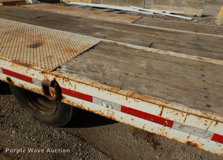 image for item DL4753 1999 Talbert AC10  equipment trailer