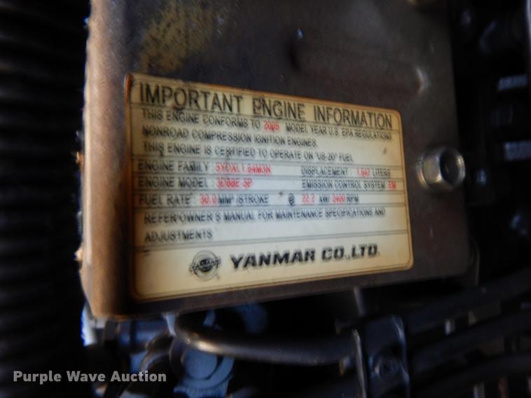 image for item DL4754 2005 Ditch Witch MX352  mini excavator