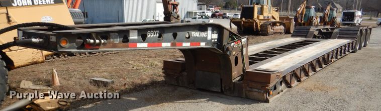 image for item DL4756 1999 Trail King TK110HDG-523 lowboy equipment trailer