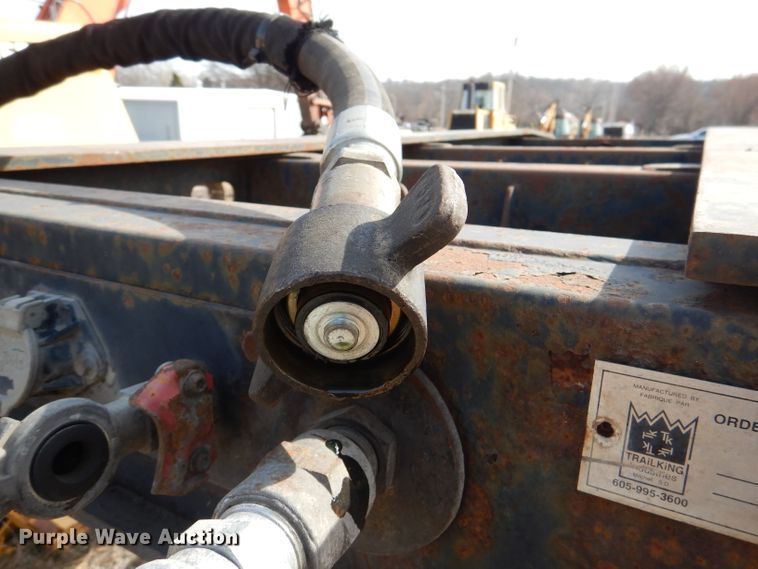 image for item DL4756 1999 Trail King TK110HDG-523 lowboy equipment trailer