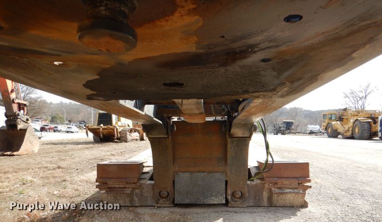 image for item DL4756 1999 Trail King TK110HDG-523 lowboy equipment trailer