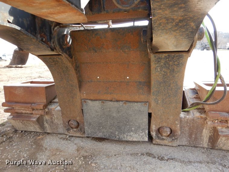 image for item DL4756 1999 Trail King TK110HDG-523 lowboy equipment trailer