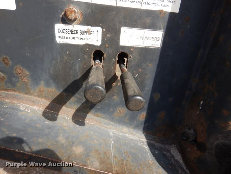 image for item DL4756 1999 Trail King TK110HDG-523 lowboy equipment trailer