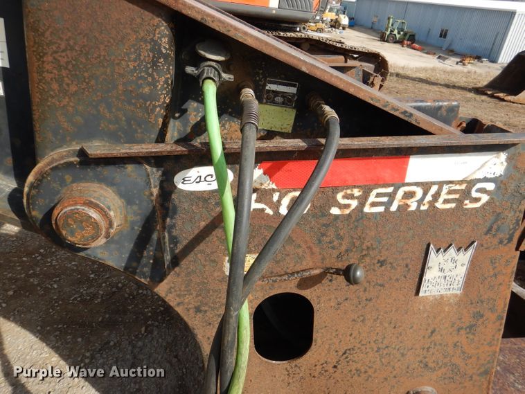 image for item DL4756 1999 Trail King TK110HDG-523 lowboy equipment trailer