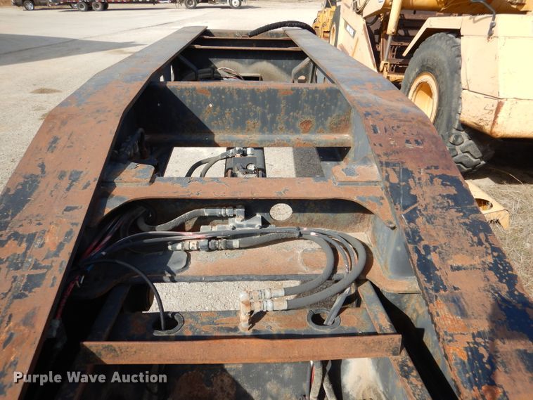 image for item DL4756 1999 Trail King TK110HDG-523 lowboy equipment trailer