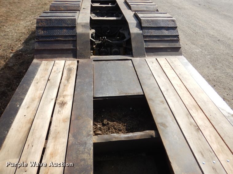 image for item DL4756 1999 Trail King TK110HDG-523 lowboy equipment trailer