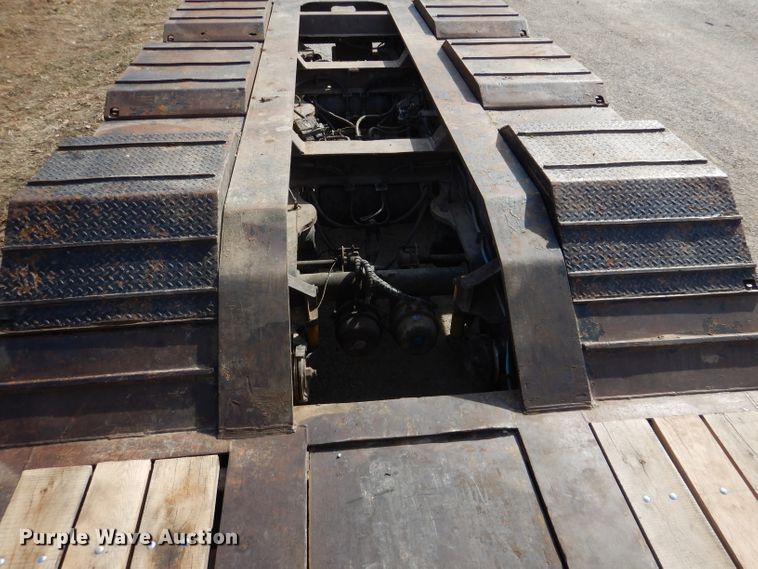 image for item DL4756 1999 Trail King TK110HDG-523 lowboy equipment trailer