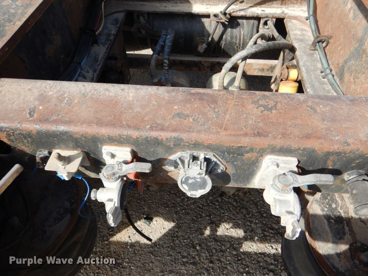 image for item DL4756 1999 Trail King TK110HDG-523 lowboy equipment trailer