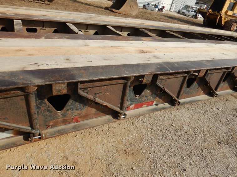 image for item DL4756 1999 Trail King TK110HDG-523 lowboy equipment trailer