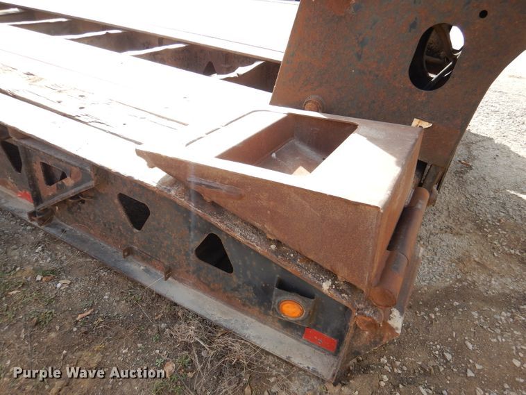 image for item DL4756 1999 Trail King TK110HDG-523 lowboy equipment trailer