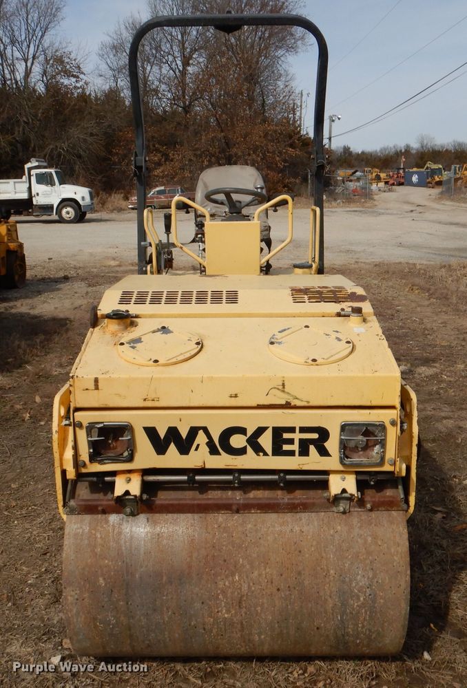 image for item DL4758 2000 Wacker RD25  double drum vibratory roller