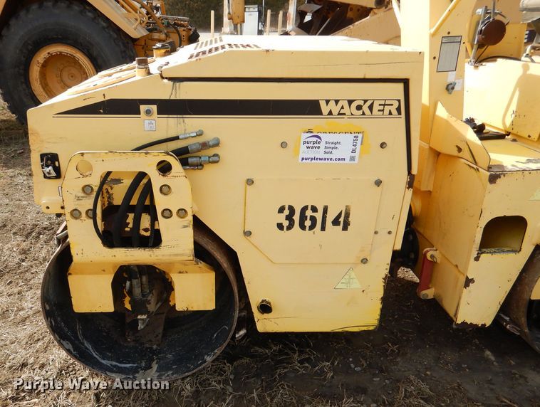 image for item DL4758 2000 Wacker RD25  double drum vibratory roller