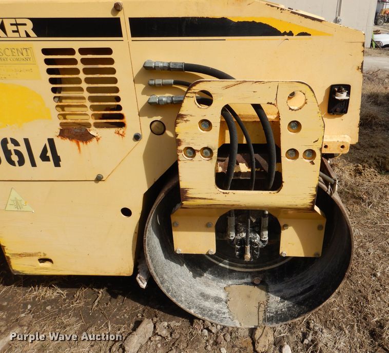 image for item DL4758 2000 Wacker RD25  double drum vibratory roller