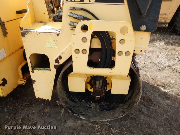 image for item DL4758 2000 Wacker RD25  double drum vibratory roller