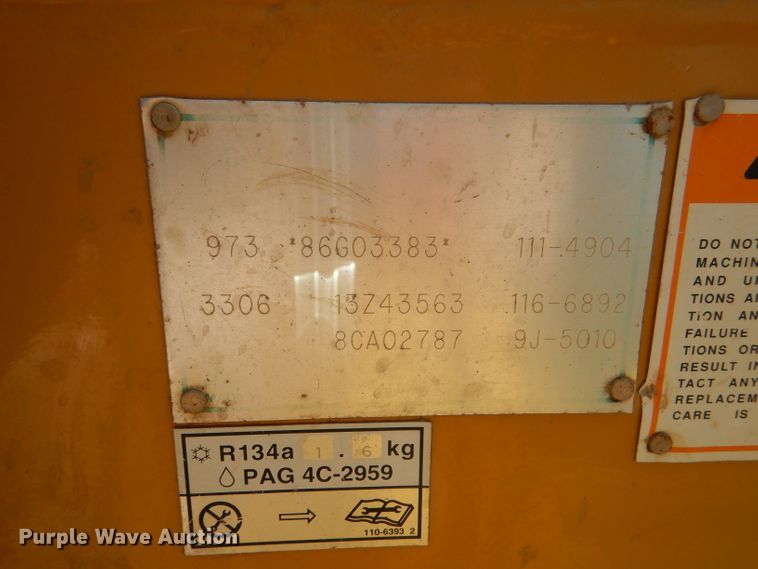 image for item DL4760 1998 Caterpillar 973  track loader