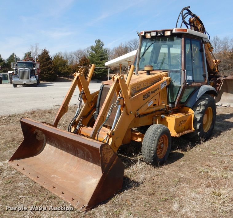 image for item DL4761 1995 Case 580 Super L  backhoe