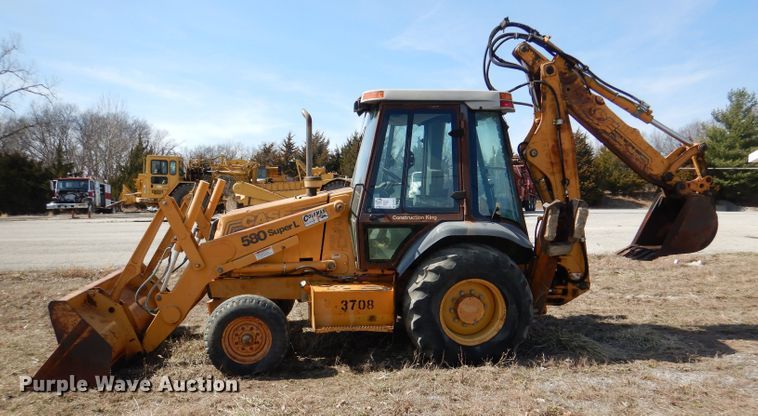 image for item DL4761 1995 Case 580 Super L  backhoe