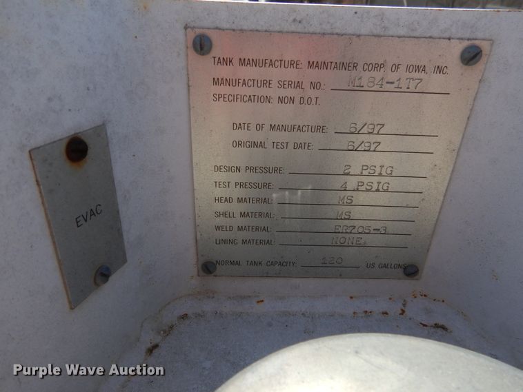 image for item DL4763 1992 Kenworth T400  fuel truck