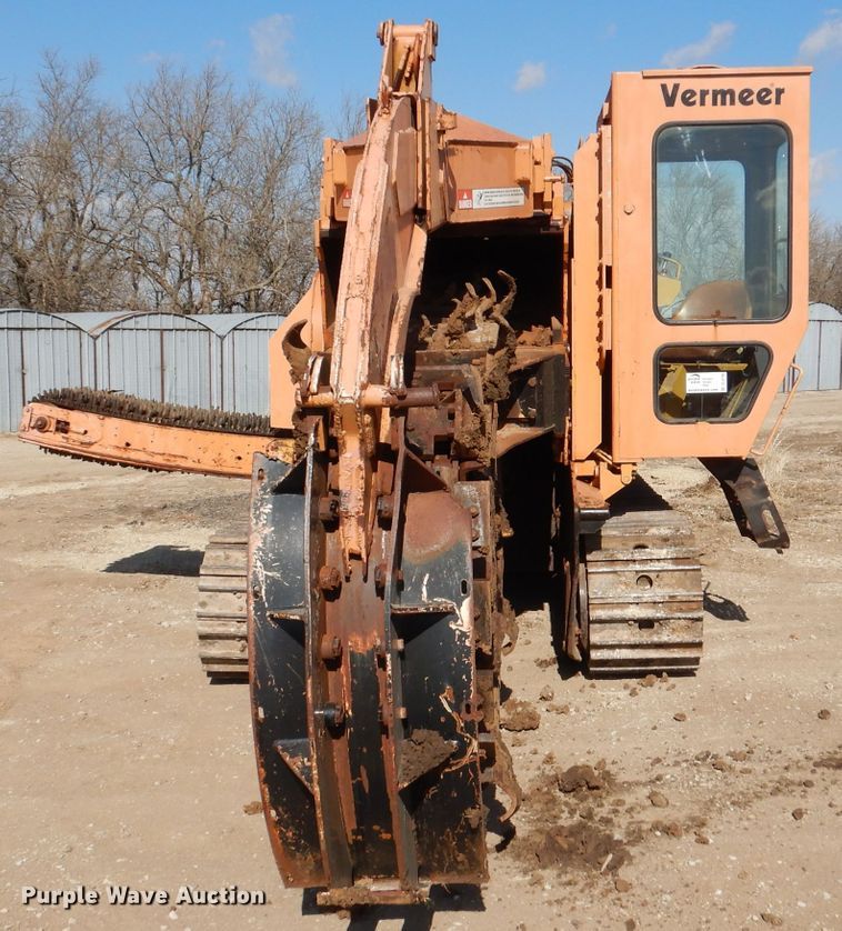 image for item DL4795 1993 Vermeer T850  trencher