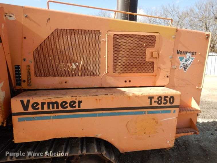 image for item DL4795 1993 Vermeer T850  trencher
