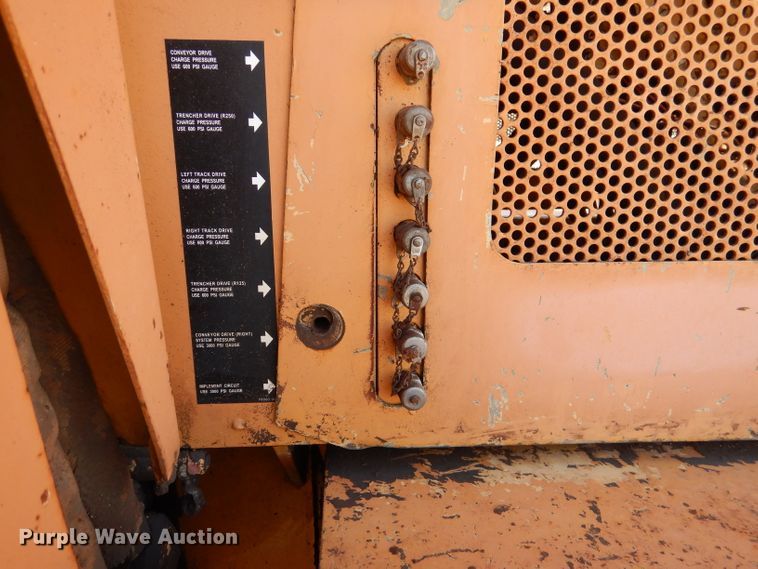 image for item DL4795 1993 Vermeer T850  trencher