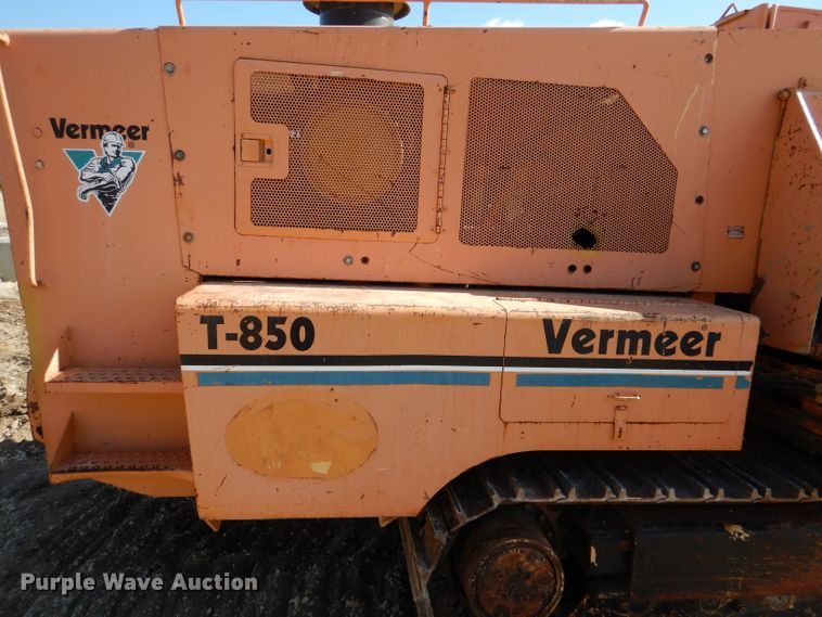 image for item DL4795 1993 Vermeer T850  trencher