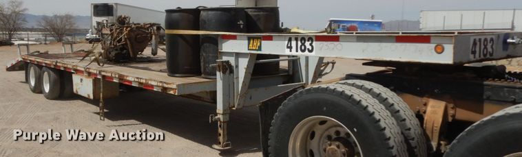 image for item DM2830 2005 Norris drop deck equipment trailer