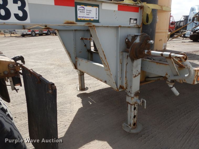 image for item DM2830 2005 Norris drop deck equipment trailer