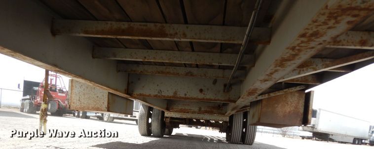 image for item DM2830 2005 Norris drop deck equipment trailer