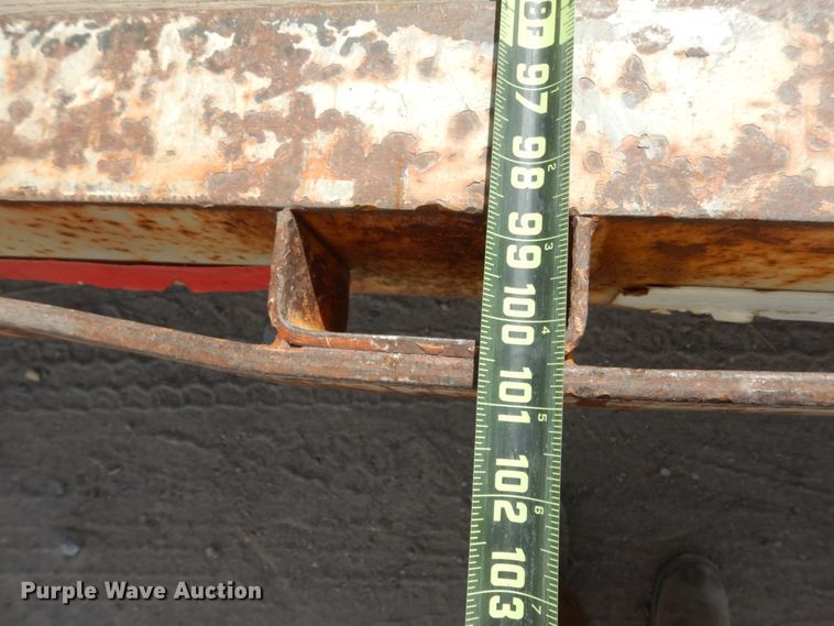 image for item DM2830 2005 Norris drop deck equipment trailer