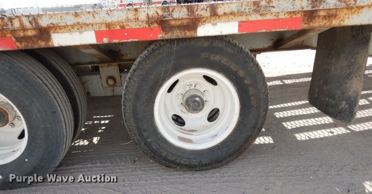 image for item DM2830 2005 Norris drop deck equipment trailer