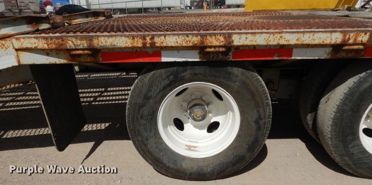 image for item DM2830 2005 Norris drop deck equipment trailer