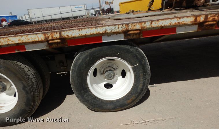 image for item DM2830 2005 Norris drop deck equipment trailer