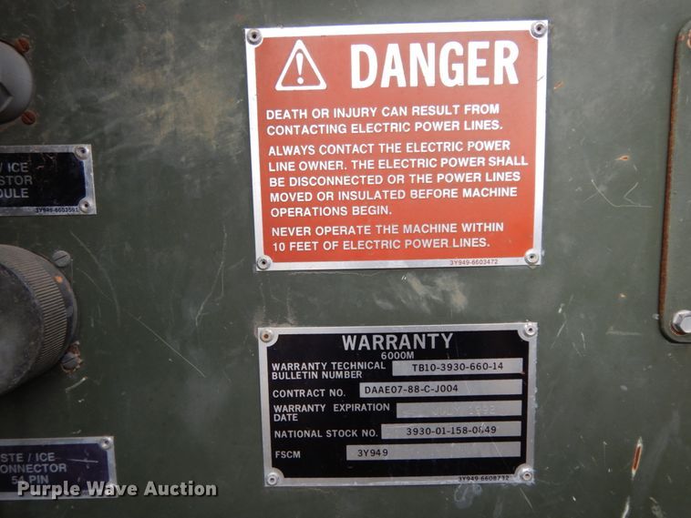 image for item DM2832 1991 SkyTrak 6000M  telehandler