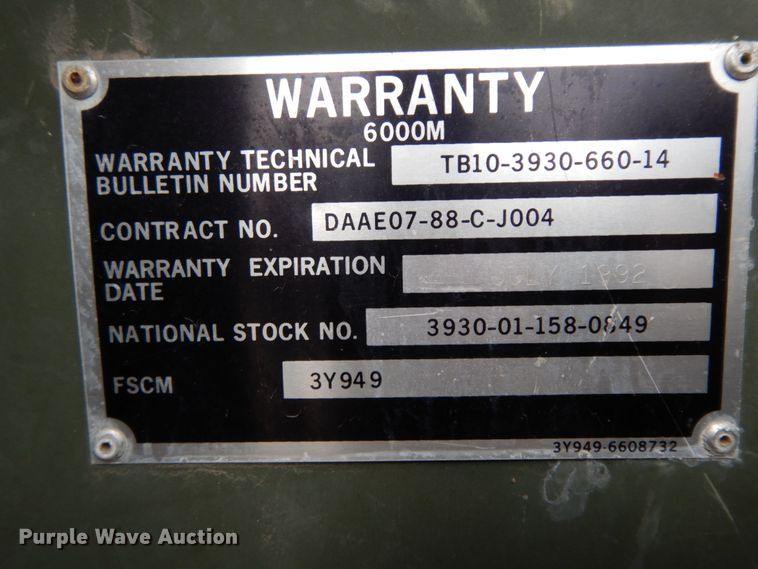 image for item DM2832 1991 SkyTrak 6000M  telehandler