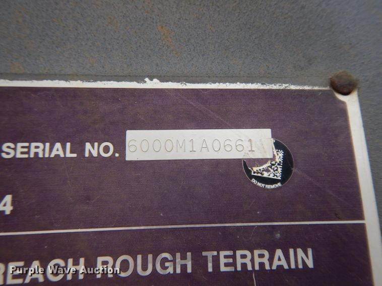 image for item DM2832 1991 SkyTrak 6000M  telehandler