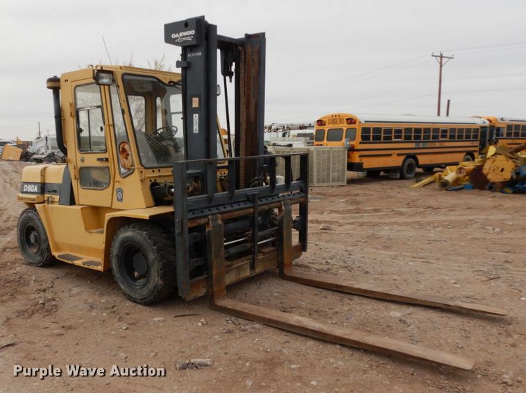 image for item DM2834 2004 Daewoo D60A-2  forklift