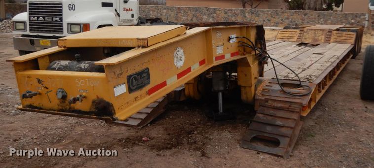 image for item DM2835 2003 Witzco Challenger RG-50  lowboy trailer