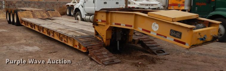 image for item DM2835 2003 Witzco Challenger RG-50  lowboy trailer
