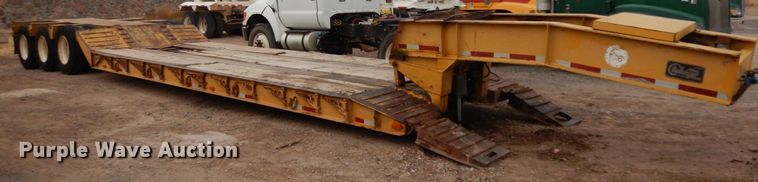 image for item DM2835 2003 Witzco Challenger RG-50  lowboy trailer